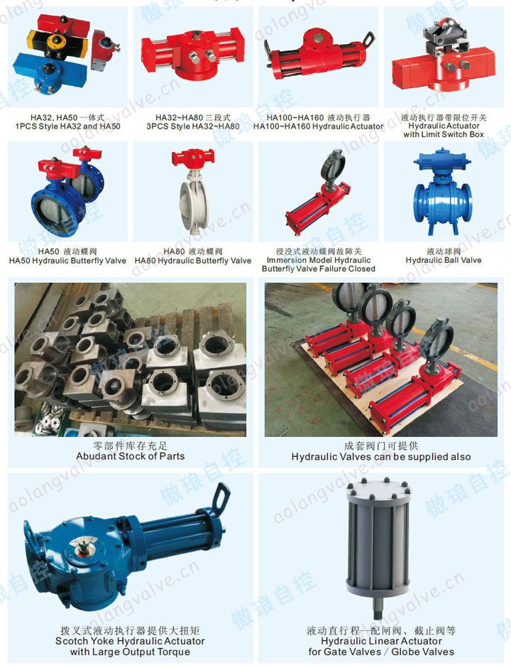 HA 系列液動執行器圖片集錦